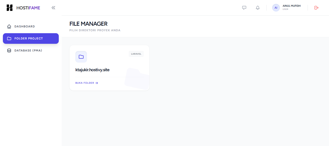 Screenshot langkah buka phpMyAdmin